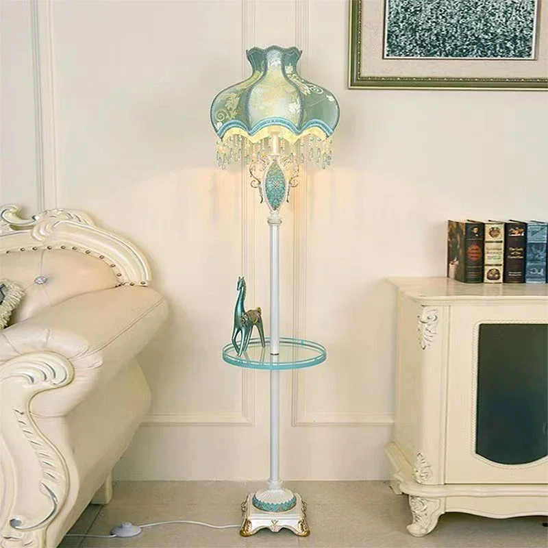 VIOLET European Floor lamp Luxurious Living Room Bedroom Study Villa Hotels LED Warm Creativity Floor lamp next to sofa
VIOLET European Floor lamp Luxurious Living Room Bedroom Study Villa Hotels LED Warm Creativity Floor lamp next to sofa