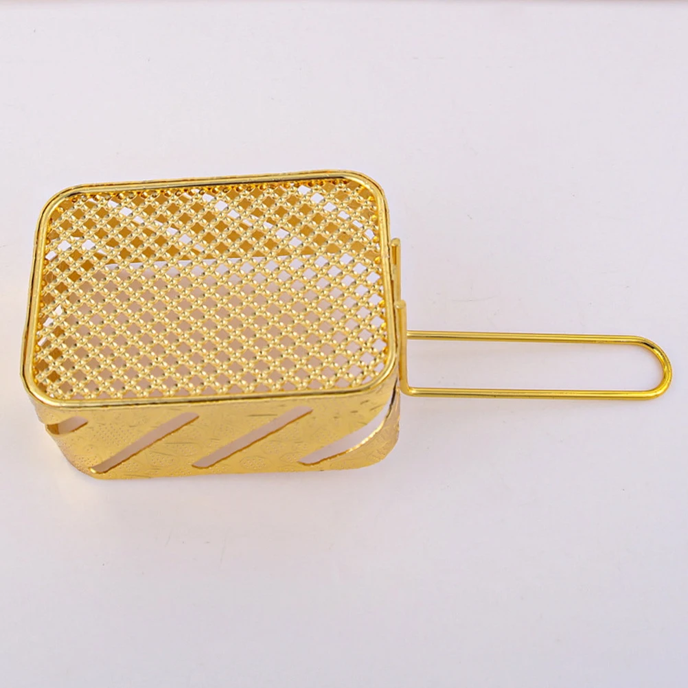 2 Pcs Mini Deep Fryer Baskets Square Metal French Fries Holder Chips Basket Ergonomic Handle Sturdy Frying Tool
2 Pcs Mini Deep Fryer Baskets Square Metal French Fries Holder Chips Basket Ergonomic Handle Sturdy Frying Tool