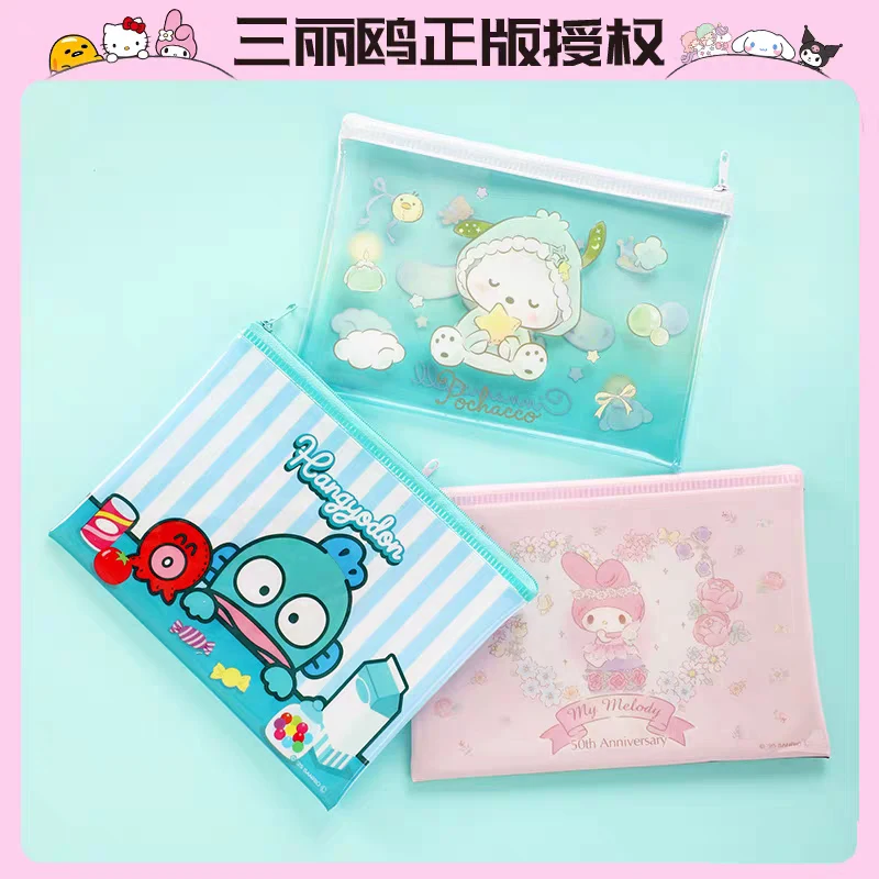 MINISO Sanrio Company, Ltd.ed 50th Anniversary Limited Edition PVC Material Cute Transparent Storage Bag with Zipper Collection
MINISO Sanrio Company, Ltd.ed 50th Anniversary Limited Edition PVC Material Cute Transparent Storage Bag with Zipper Collection