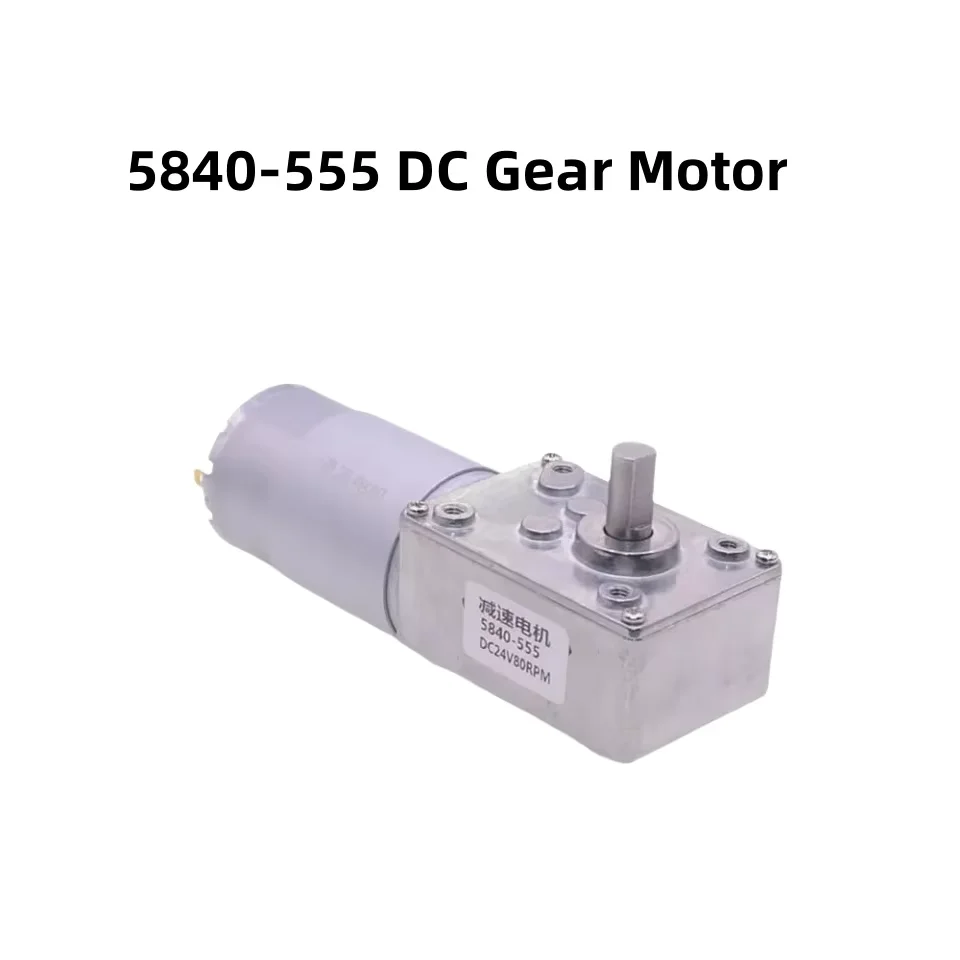 12V24V 5840-555 DC Worm Gear Motor Self-locking Smart Doors And Windows Electric Home Appliance DIY Model TOY
12V24V 5840-555 DC Worm Gear Motor Self-locking Smart Doors And Windows Electric Home Appliance DIY Model TOY