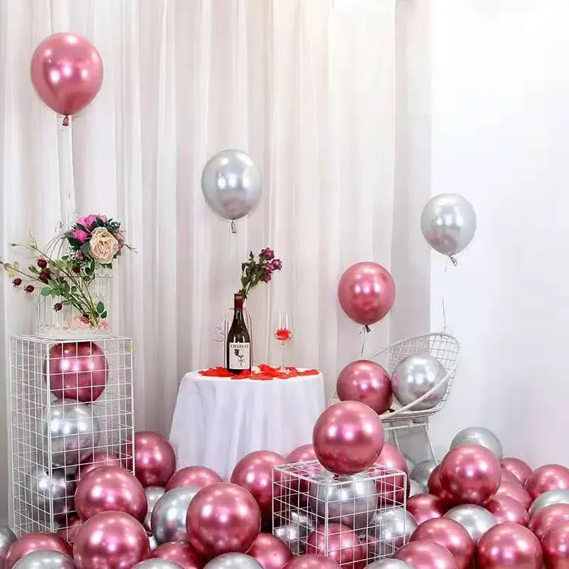 10Inch 10/30/50Pcs Latex Balloon Gold Silver Black Pink Xmax Balloon Wedding Happy Birthday Metallic Chrome Balloon Decoration
10Inch 10/30/50Pcs Latex Balloon Gold Silver Black Pink Xmax Balloon Wedding Happy Birthday Metallic Chrome Balloon Decoration