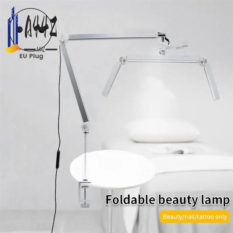 A44Z-30W Professional Eyelash Lamp 26-Inch Folding Cantilever Half-Moon Lamp With Desktop Clamp And Remote Control
A44Z-30W Professional Eyelash Lamp 26-Inch Folding Cantilever Half-Moon Lamp With Desktop Clamp And Remote Control