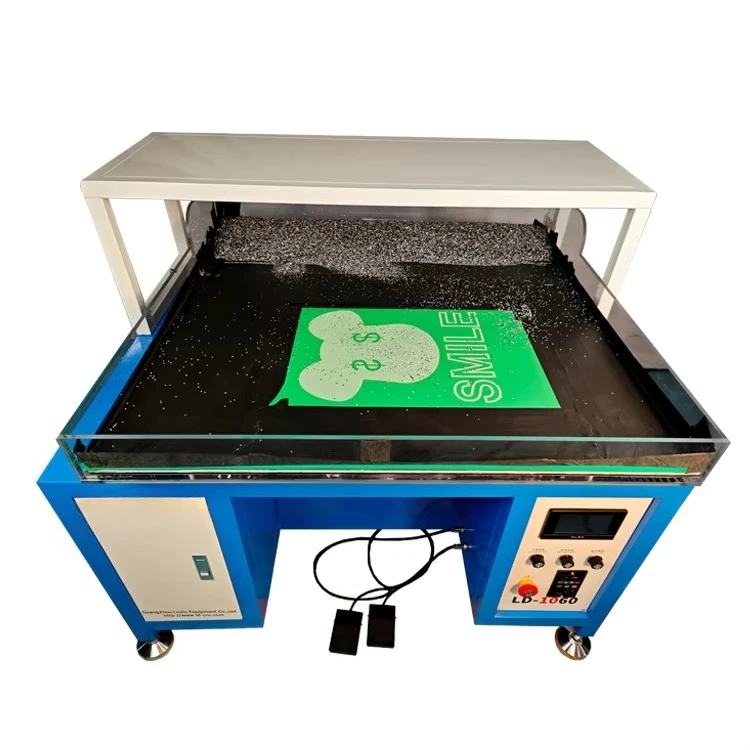 Automatic Rhinestone Transfer Machine Template Pattern Shaking Function for Rhinestone Application
Automatic Rhinestone Transfer Machine Template Pattern Shaking Function for Rhinestone Application