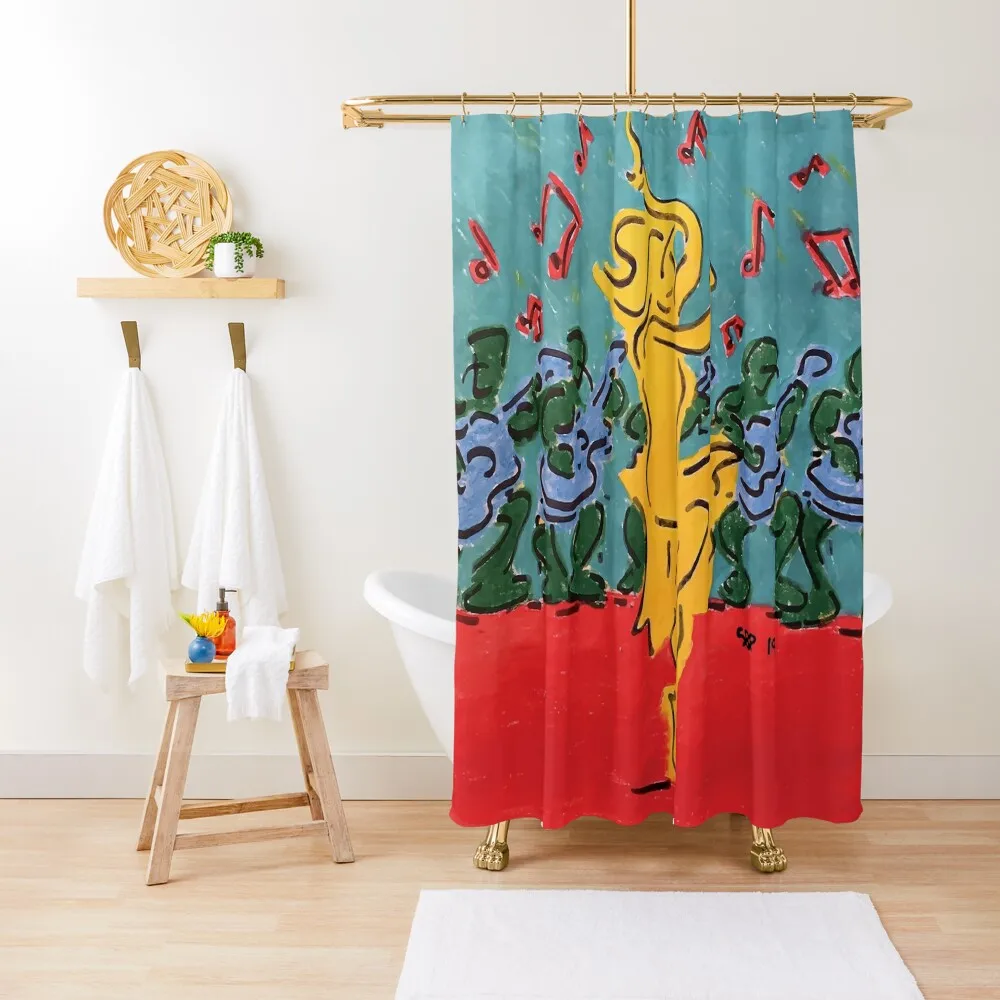 Yellow Dancer Shower Curtain Waterproof Fabric Bathroom Shower For Bathroom For The Bathroom Curtain
Yellow Dancer Shower Curtain Waterproof Fabric Bathroom Shower For Bathroom For The Bathroom Curtain