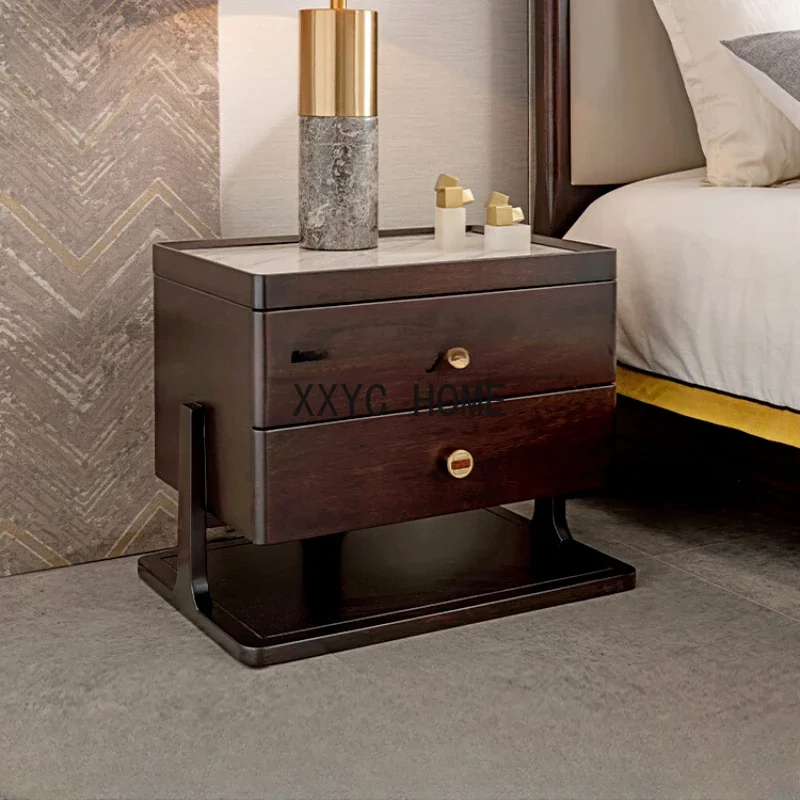 Modern Minimalist New Chinese Style Ugyen Wooden Bedside Table Simple Solid Wood Locker Light Luxury Bedroom Furniture
Modern Minimalist New Chinese Style Ugyen Wooden Bedside Table Simple Solid Wood Locker Light Luxury Bedroom Furniture