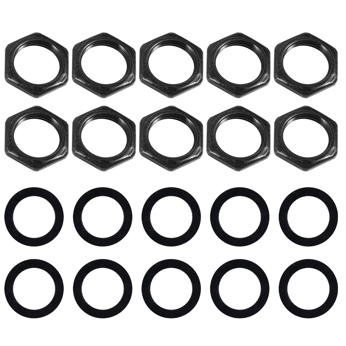 20 Pcs Gasket Electric Guitar Hex Nut Control Board Base Pressure Relief Ballpoint Pen Metal
20 Pcs Gasket Electric Guitar Hex Nut Control Board Base Pressure Relief Ballpoint Pen Metal