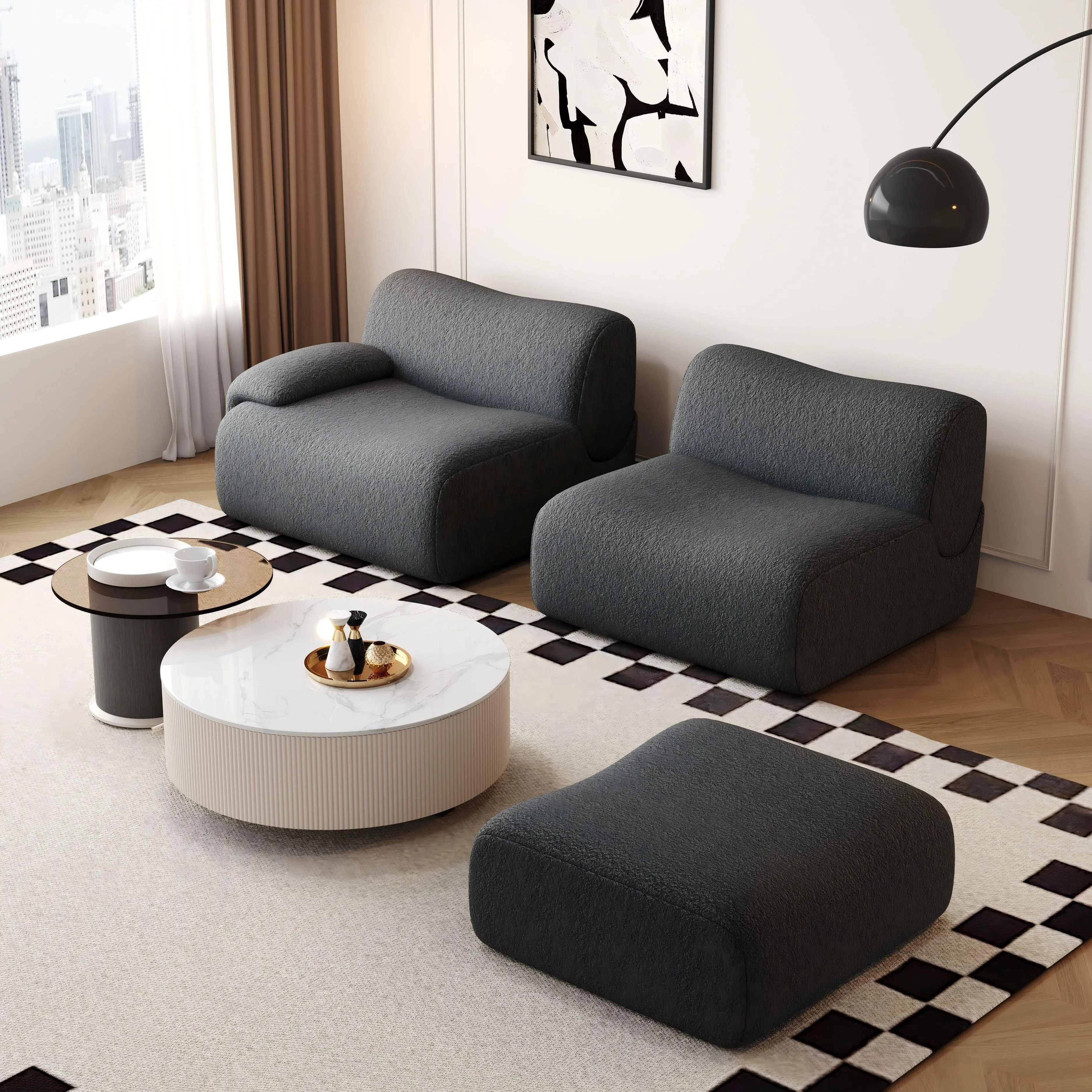 #Fabric Upholstered Modular Sofa Sponge Filled Retro Style Living Room Hotel Office Mall Application Couch
#Fabric Upholstered Modular Sofa Sponge Filled Retro Style Living Room Hotel Office Mall Application Couch