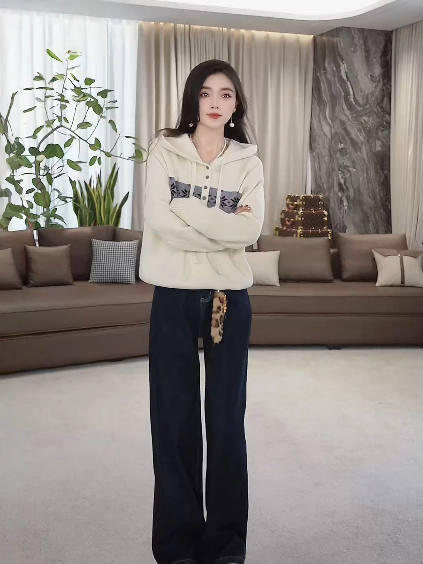 Loose Casual Knitted Hat Women's Sweater Spring New Sle Faionable Lazy Top Versatile Comfortable Long Sve Nylon Polyes...
Loose Casual Knitted Hat Women's Sweater Spring New Sle Faionable Lazy Top Versatile Comfortable Long Sve Nylon Polyes...