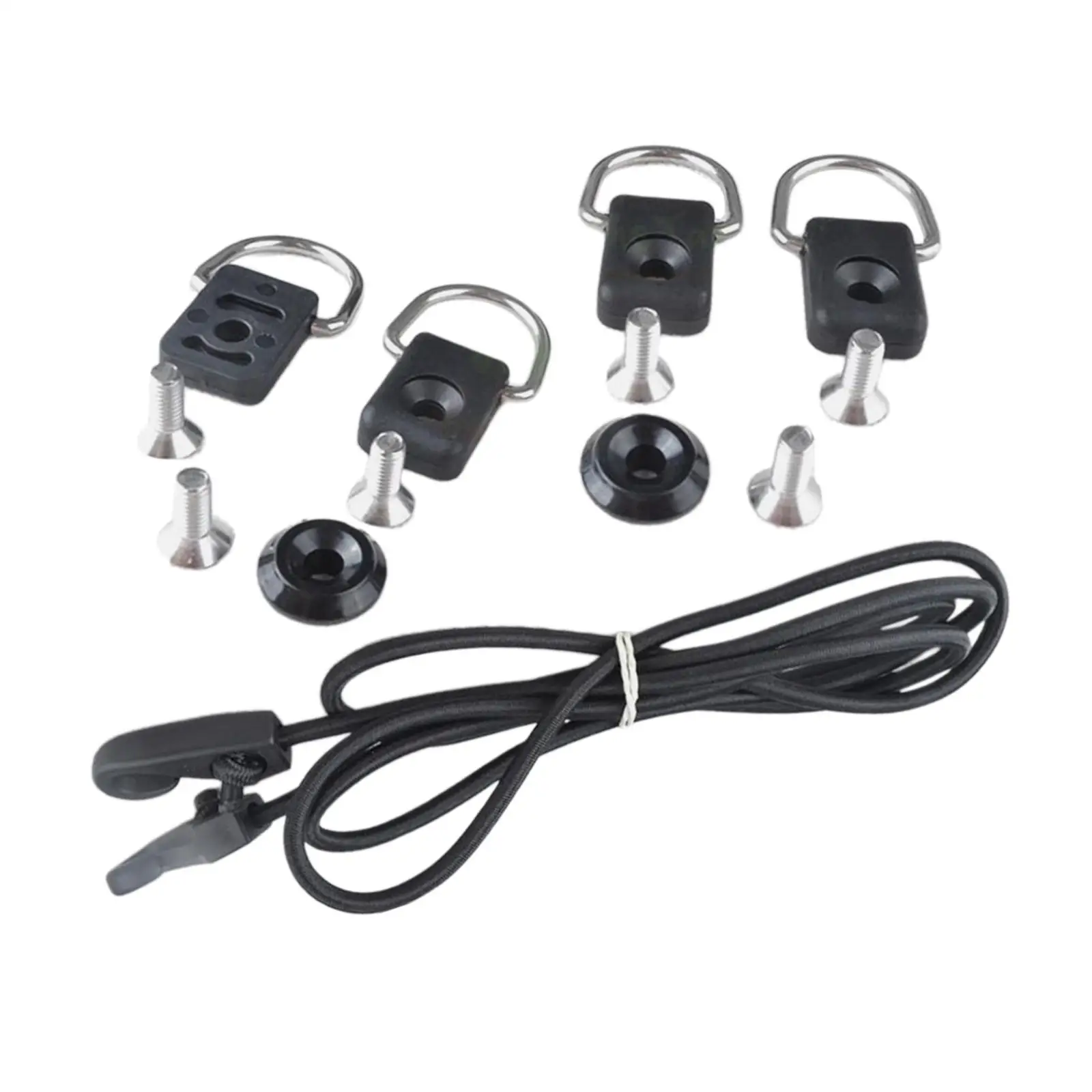 Kayak Deck Rigging Kit for SUP Kayaks Fishing Rigging Bungee Kit Accessories
Kayak Deck Rigging Kit for SUP Kayaks Fishing Rigging Bungee Kit Accessories
