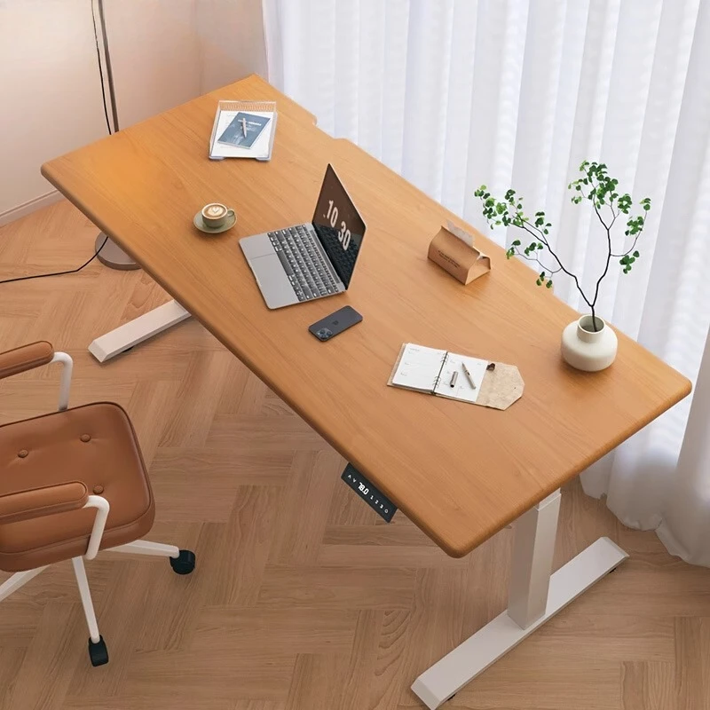Smart Electric Lifting Table Bedroom Home Student Desk Office Game Table Cherry Wood Desktop Lifting Table Legs
Smart Electric Lifting Table Bedroom Home Student Desk Office Game Table Cherry Wood Desktop Lifting Table Legs