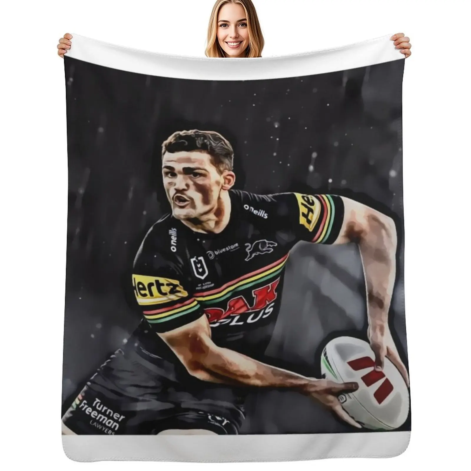 Nathan Cleary Throw Blanket Reusable Durable Soft Blanket for All Seasons
Nathan Cleary Throw Blanket Reusable Durable Soft Blanket for All Seasons