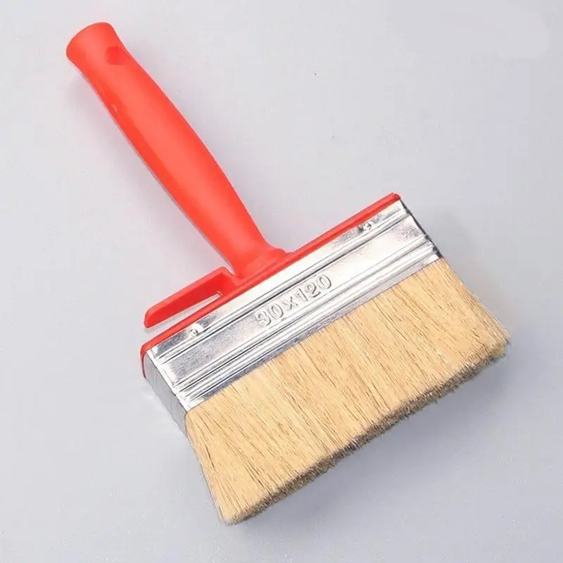 Smooth Flat Head Paint Brush For Painting Walls Labor Saving Hand Tools Limewash Brush
Smooth Flat Head Paint Brush For Painting Walls Labor Saving Hand Tools Limewash Brush