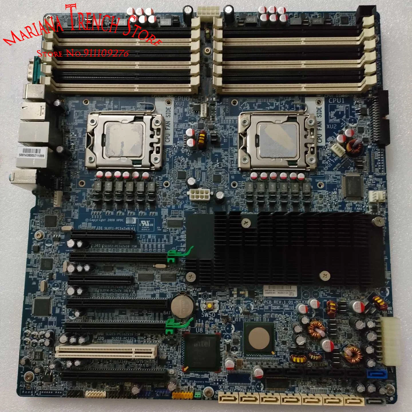 Материнская плата для ПК HP Z800 Tower 461437-001 460838-001 REV 1,0 576202-001 460838-002 REV 1,01
Материнская плата для ПК HP Z800 Tower 461437-001 460838-001 REV 1,0 576202-001 460838-002 REV 1,01