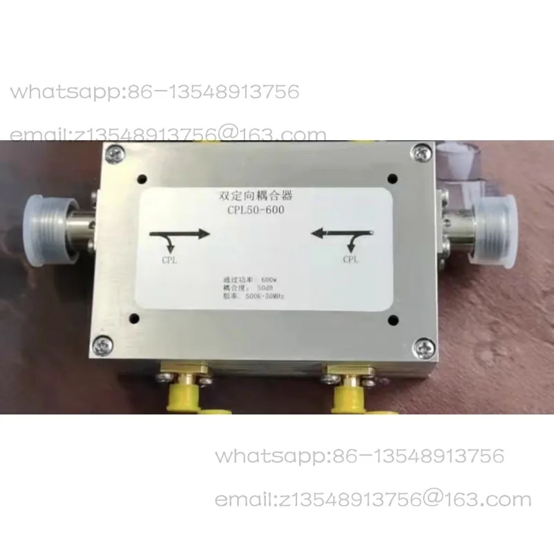 High Power Dual Directional Coupler HF 1MHz~ 30MHz VHF 3M~ 110MHz 200W Spot
High Power Dual Directional Coupler HF 1MHz~ 30MHz VHF 3M~ 110MHz 200W Spot