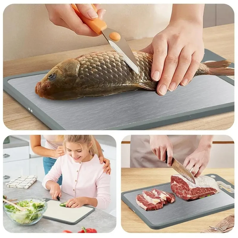 Разделочные доски для кухни, кухонный коврик для резки, двусторонняя двусторонняя разделочная доска, доска для резьбы, моющаяся, нескользящая
Разделочные доски для кухни, кухонный коврик для резки, двусторонняя двусторонняя разделочная доска, доска для резьбы, моющаяся, нескользящая
