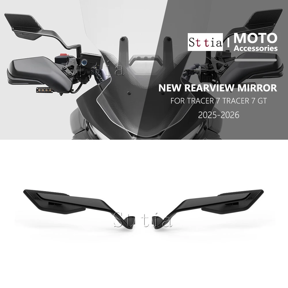 For YAMAHA TRACER7 TRACER 7 GT 2025-2026 Tracer 7 GT Motorcycle Adjustable Side Rearview Mirrors Wind Wing Rear View Mirrors
For YAMAHA TRACER7 TRACER 7 GT 2025-2026 Tracer 7 GT Motorcycle Adjustable Side Rearview Mirrors Wind Wing Rear View Mirrors
