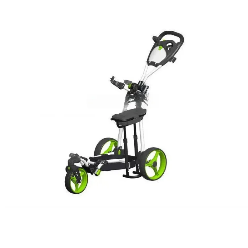 High Quality Push Pull 3 Wheels Trolley with Seat
High Quality Push Pull 3 Wheels Trolley with Seat