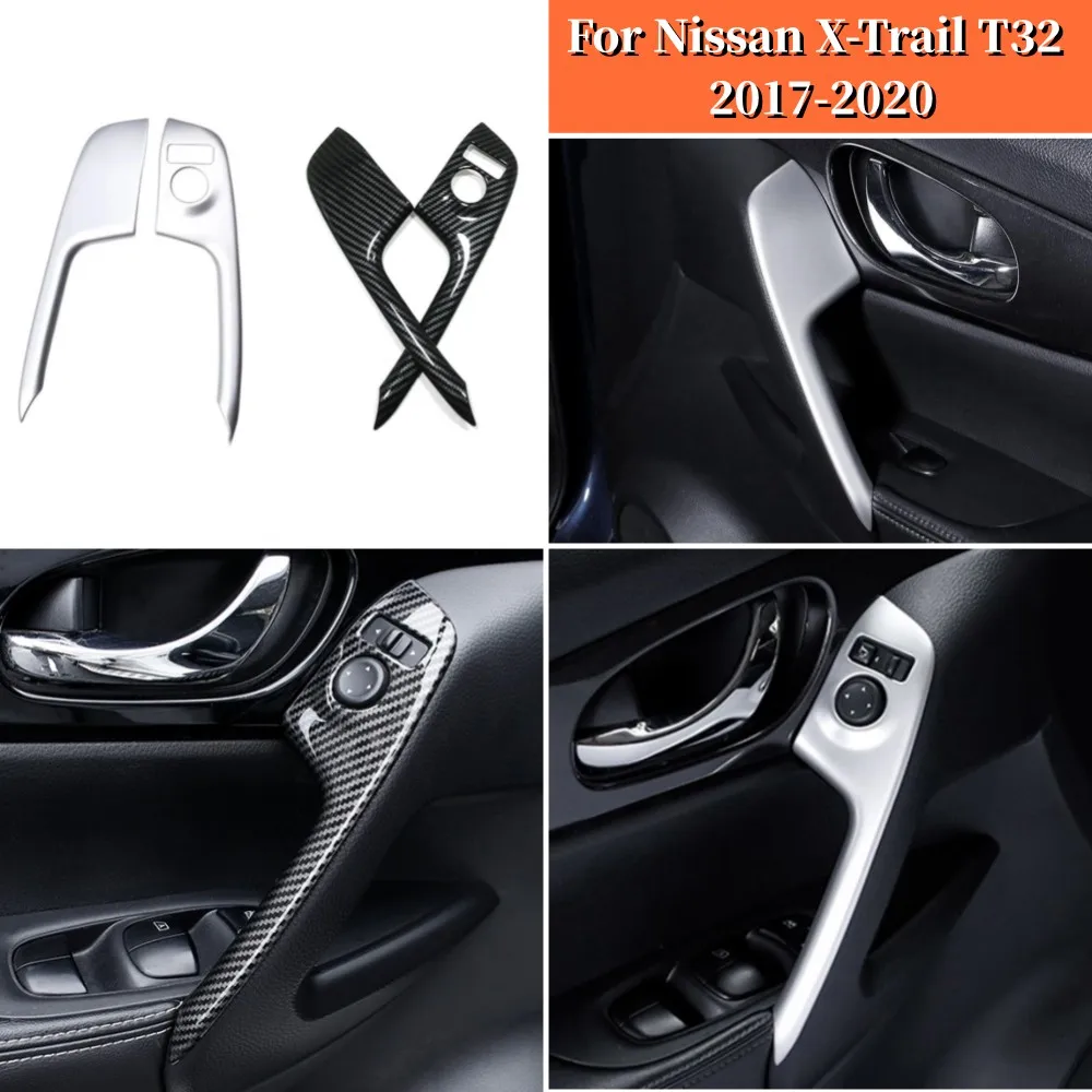 For Nissan X-Trail X Trail T32 ABS Carbon/Matte Car Window Handshake Trim Panel Cover Trim Car Accessories 2017 2018 2019 2020
For Nissan X-Trail X Trail T32 ABS Carbon/Matte Car Window Handshake Trim Panel Cover Trim Car Accessories 2017 2018 2019 2020