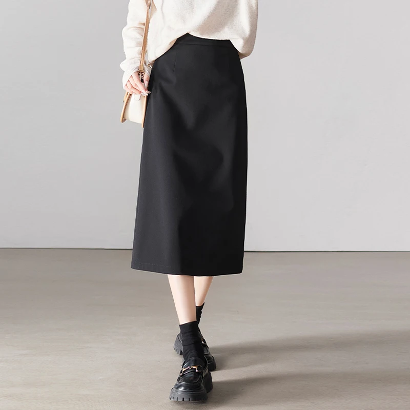 High Waist Women Skirts Office Lady Fashion Midi Black Split Skirts Spring Summer Koreon Style Women Casual Slim Sexy Skirts
High Waist Women Skirts Office Lady Fashion Midi Black Split Skirts Spring Summer Koreon Style Women Casual Slim Sexy Skirts