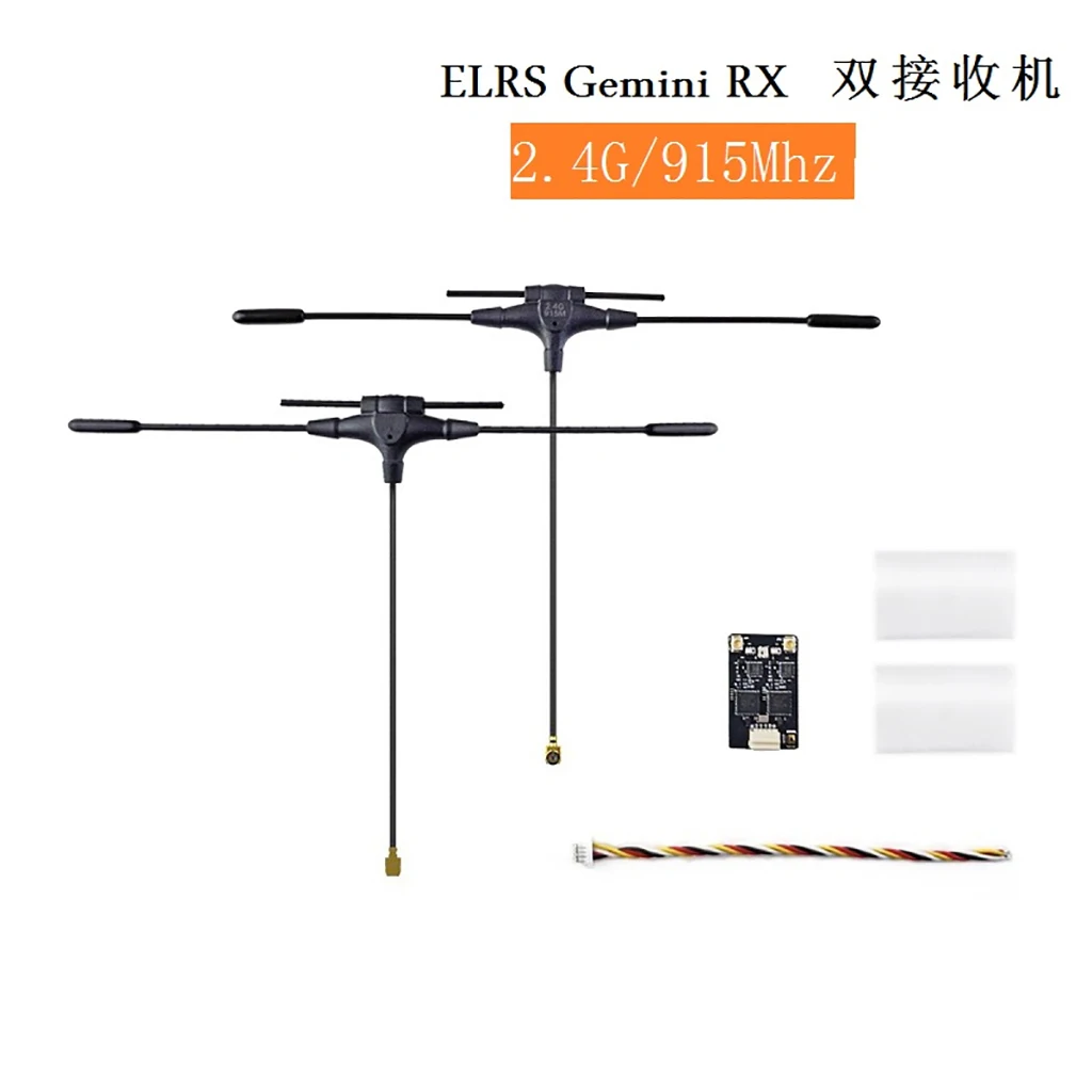 SoloGood Gemini 915M/2.4G DUAL RX ELRS Diversity 100 МВт Приемник ESP32C3 LR1121 для FPV RC Дрон Квадрокоптер дальнего действия
SoloGood Gemini 915M/2.4G DUAL RX ELRS Diversity 100 МВт Приемник ESP32C3 LR1121 для FPV RC Дрон Квадрокоптер дальнего действия