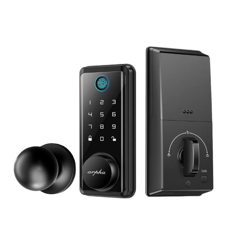 Arpha D601 Wholesale Tuya App Smart Door Lock Fingerprint Automatic Deadbolt Door Lock
Arpha D601 Wholesale Tuya App Smart Door Lock Fingerprint Automatic Deadbolt Door Lock