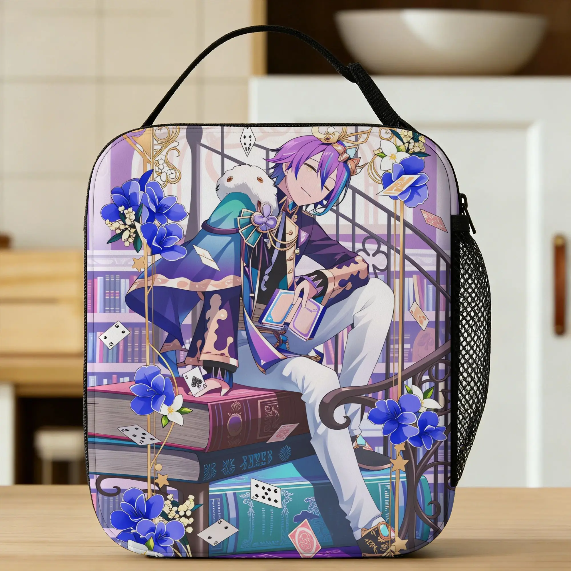 Rui Kamishiro Lunch Bag Portable Zipper Lunch Box Child School Print Cooler Bag Fun Oxford Tote Food Bags
Rui Kamishiro Lunch Bag Portable Zipper Lunch Box Child School Print Cooler Bag Fun Oxford Tote Food Bags