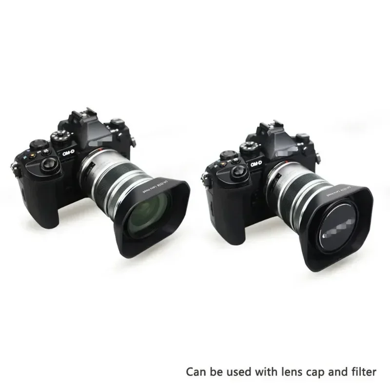 LH-55B Lens Hood For Olympus M.Zuiko ED 12-50mm F3.5-6.3 EZ 9-18mm F4.0-5.6 Lens
LH-55B Lens Hood For Olympus M.Zuiko ED 12-50mm F3.5-6.3 EZ 9-18mm F4.0-5.6 Lens