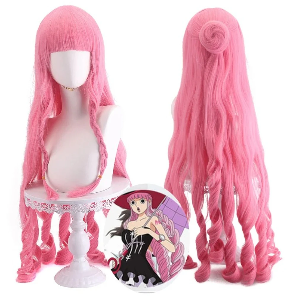 New Perona Cosplay Wig Anime Coser Synthetic Long Curly Wig Cute Girl High Quality Heat Resistant Fiber Wig Halloween Party
New Perona Cosplay Wig Anime Coser Synthetic Long Curly Wig Cute Girl High Quality Heat Resistant Fiber Wig Halloween Party