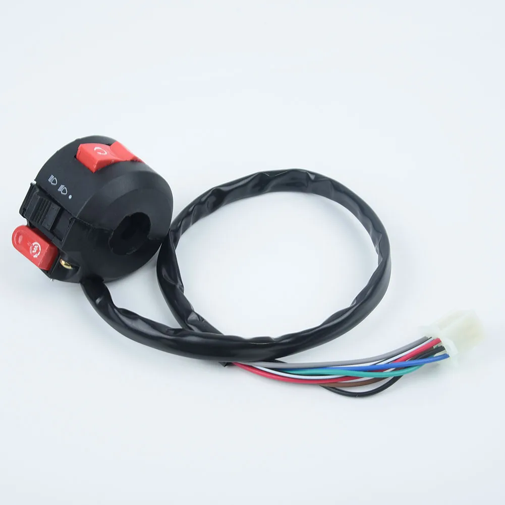 High quality Automotive New Start Switch 7 Wire For Motorcycle Light Replacement 1pc 7/8\\\\\\\" Handlebar 90cc 110cc ATV
High quality Automotive New Start Switch 7 Wire For Motorcycle Light Replacement 1pc 7/8\\\\\\\" Handlebar 90cc 110cc ATV