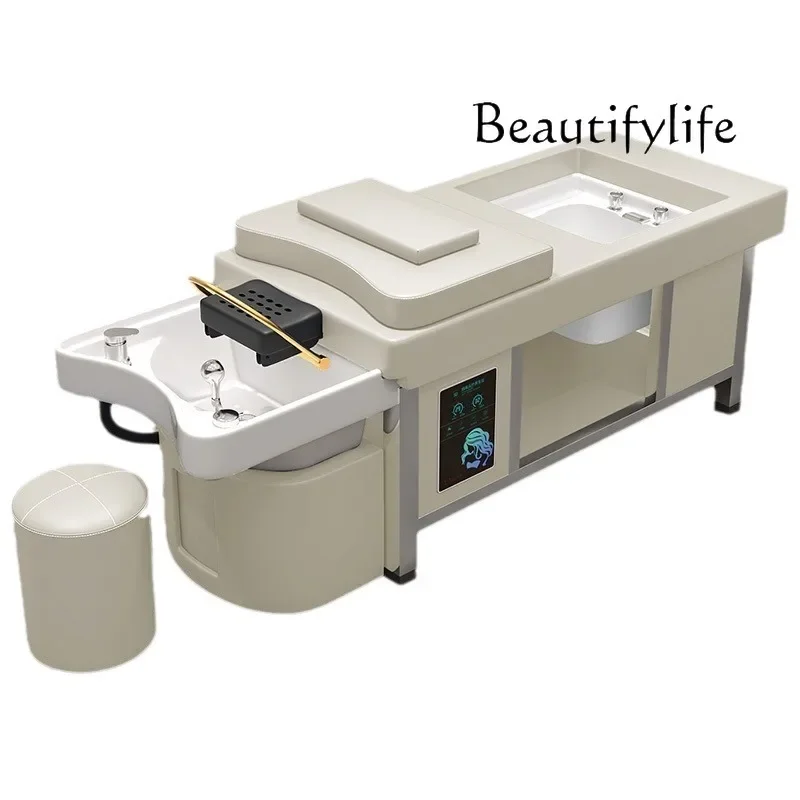 Head therapy foot therapy integrated bed barber shop special water circulation fumigation head therapy bed
Head therapy foot therapy integrated bed barber shop special water circulation fumigation head therapy bed