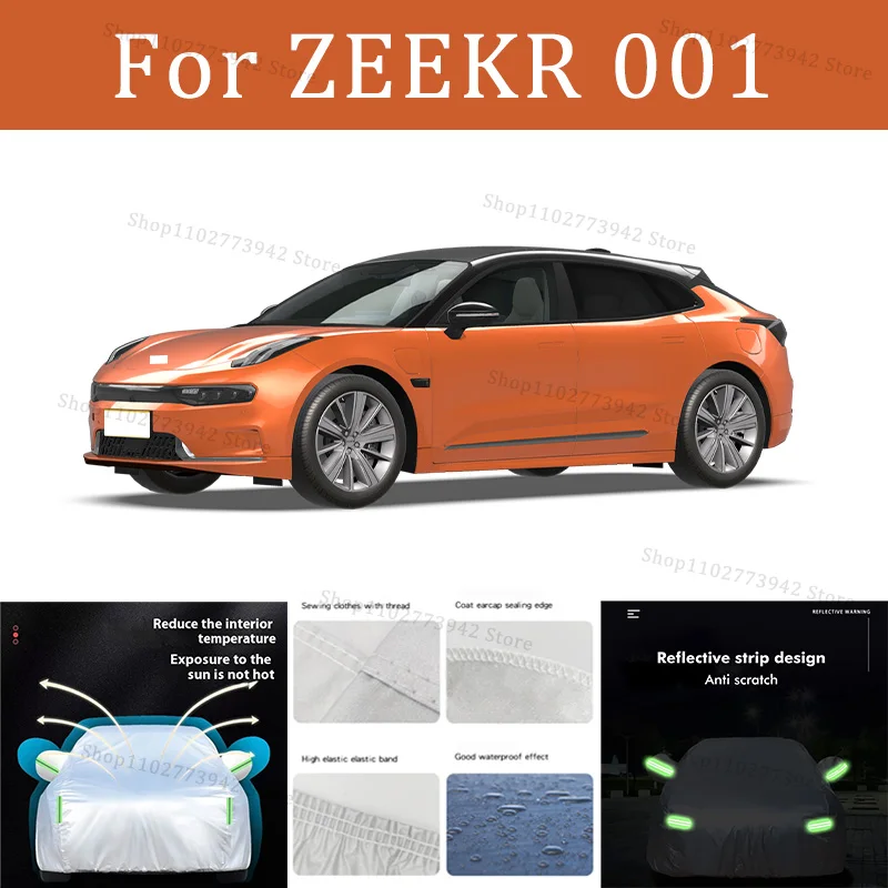 Black Silvery Scratch-Resistant Car Cover - Dustproof & Sun-Resistant, Comprehensive Protection for ZEEKR 001 Outdoor Parking
Black Silvery Scratch-Resistant Car Cover - Dustproof & Sun-Resistant, Comprehensive Protection for ZEEKR 001 Outdoor Parking