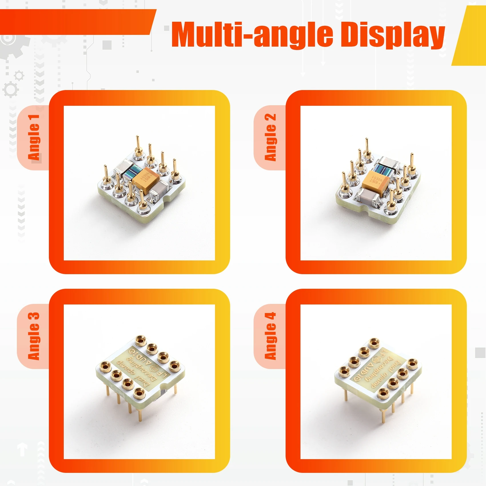 Y01A Operational Amplifier Base Decoupling Socket Upgrade For Amplifier Mounting Bracket
Y01A Operational Amplifier Base Decoupling Socket Upgrade For Amplifier Mounting Bracket
