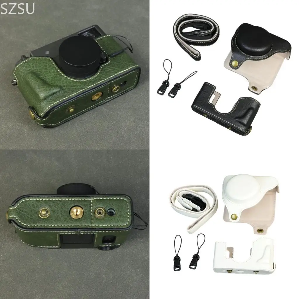 SZSU Full Body Protective Leather Camera Case For X Half Film Cameras With Quick Release Design And Ergonomic Grip
SZSU Full Body Protective Leather Camera Case For X Half Film Cameras With Quick Release Design And Ergonomic Grip