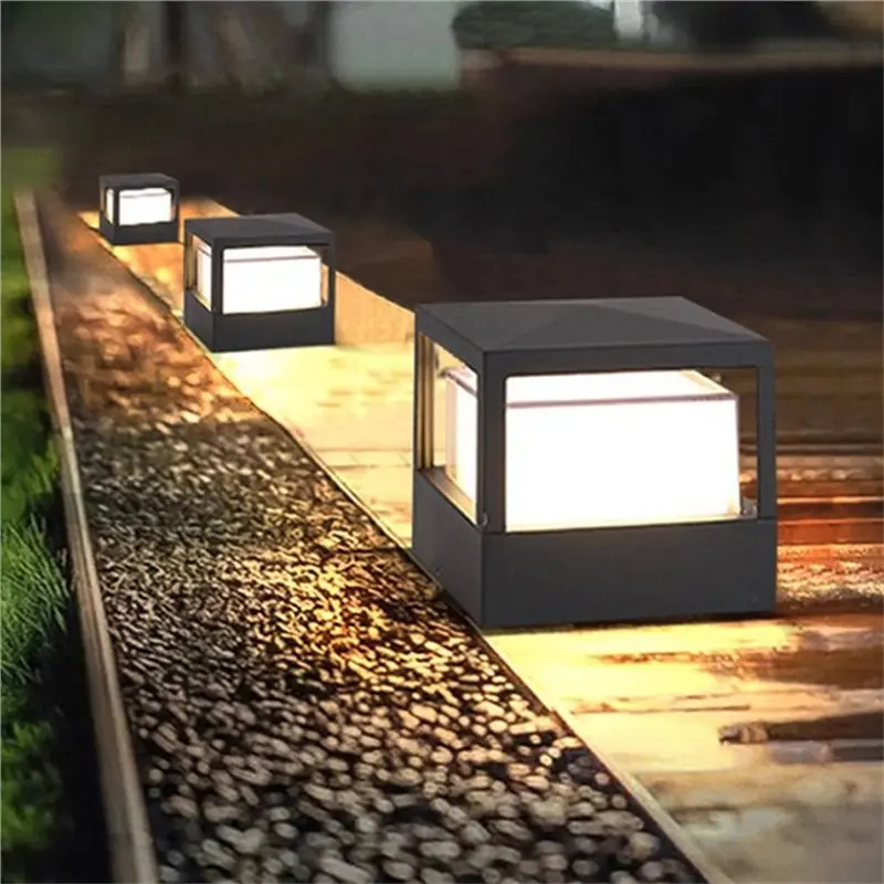 ABJN-Landscape Pillar Head Lights 12W Waterproof LED Lawn Lamp Outdoor Porch Courtyard Patio Fence Gate Column Light
ABJN-Landscape Pillar Head Lights 12W Waterproof LED Lawn Lamp Outdoor Porch Courtyard Patio Fence Gate Column Light
