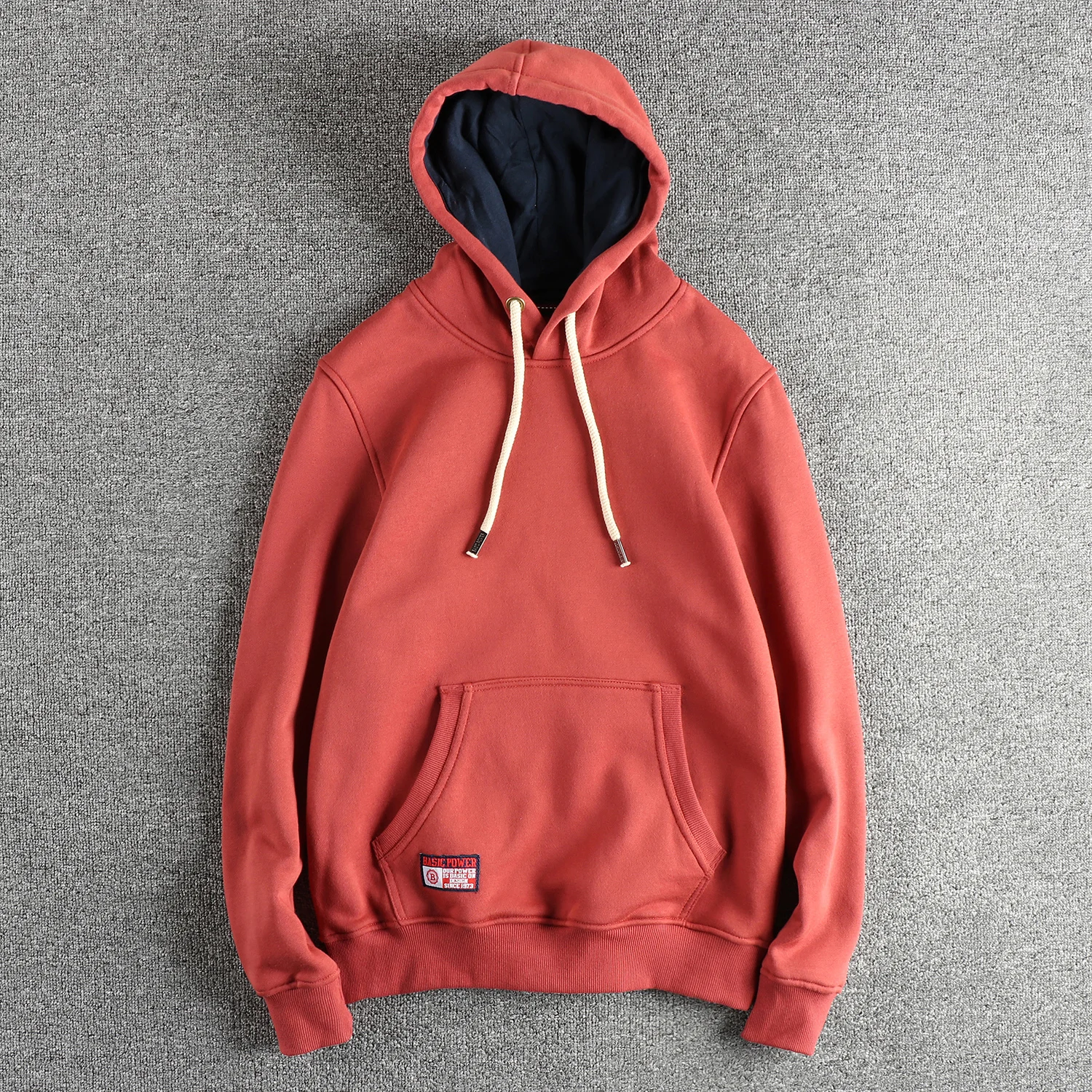 American High Street Retro Trend Color Fleece Lined Hoodie Casual All Matched Overhead Shirt for Men Autumn Winter
American High Street Retro Trend Color Fleece Lined Hoodie Casual All Matched Overhead Shirt for Men Autumn Winter