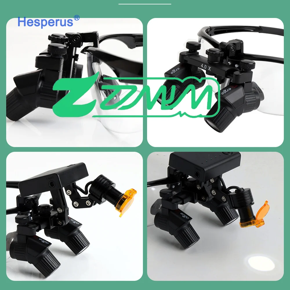 NEW 48° Loupes 4X 450mm den tals Surgerys Binocular Magnifying Glasses With 5W LED Headlight
NEW 48° Loupes 4X 450mm den tals Surgerys Binocular Magnifying Glasses With 5W LED Headlight