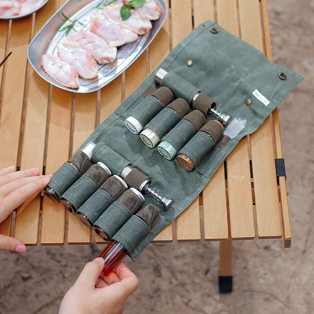 1Set Travel Spice Holder Compact Outdoor Spice Jar Kit Sturdy Reusable Container for Camping Hiking Picnic Cooking Accessories
1Set Travel Spice Holder Compact Outdoor Spice Jar Kit Sturdy Reusable Container for Camping Hiking Picnic Cooking Accessories