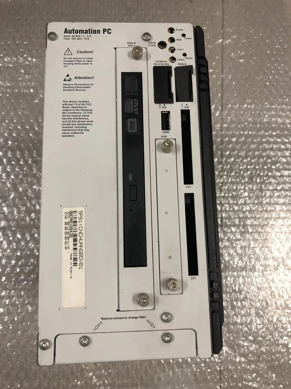 B & R Control System 5PC810.SX02-00 Original Spot Bargaining
B & R Control System 5PC810.SX02-00 Original Spot Bargaining