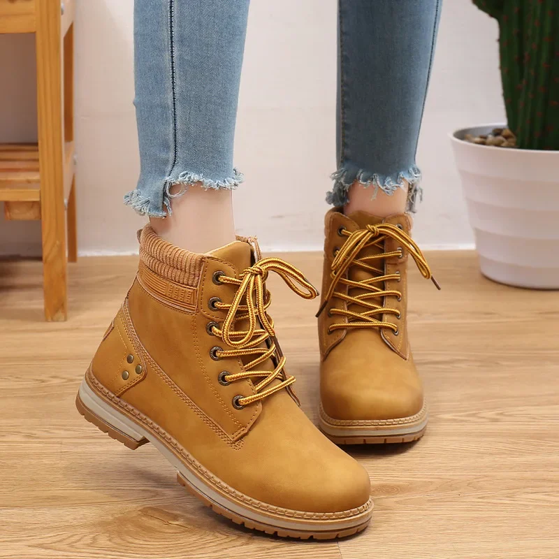 New Winter Women's Ankle Boots High End Plush Warm Casual Shoes for Woman Fashion Work Boots Designer Platform Boots Botas Mujer
New Winter Women's Ankle Boots High End Plush Warm Casual Shoes for Woman Fashion Work Boots Designer Platform Boots Botas Mujer