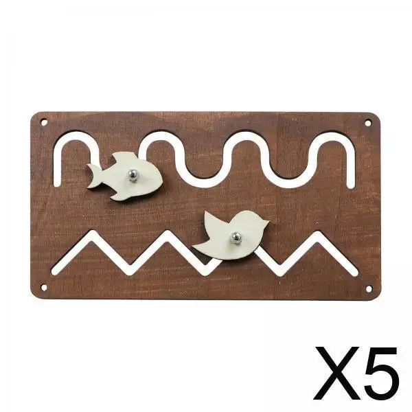 Wooden Sensory Activity Board Parts Montessori DIY Crafts for Children Motor Skills Educational Toys
Wooden Sensory Activity Board Parts Montessori DIY Crafts for Children Motor Skills Educational Toys