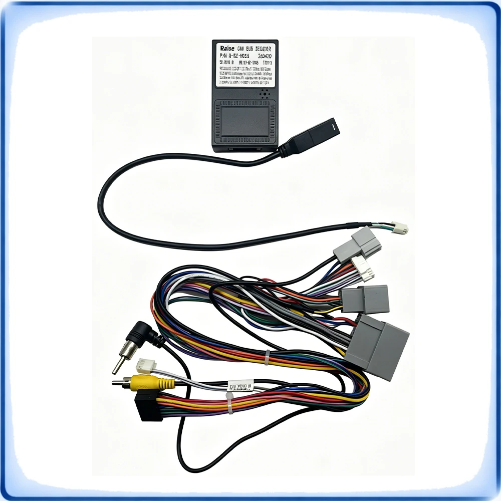 For Honda Accord 10th Gen Car Radio Wiring Harness with CANBUS Decoder Box Adapter Cable for Android Head Unit Stereo
For Honda Accord 10th Gen Car Radio Wiring Harness with CANBUS Decoder Box Adapter Cable for Android Head Unit Stereo