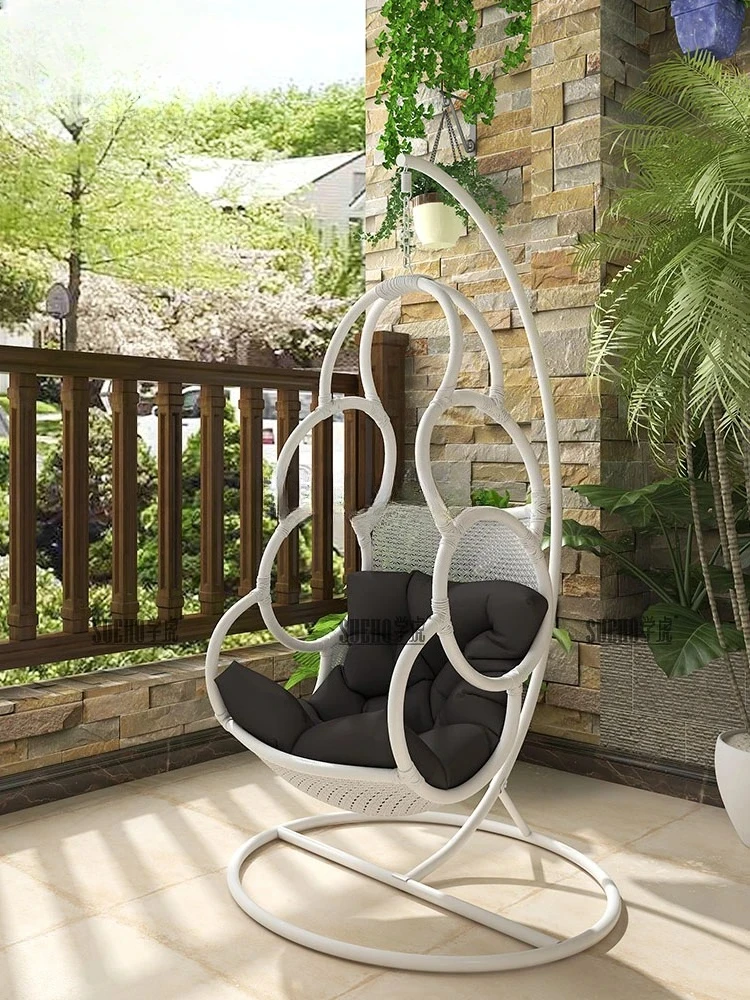 Nordic Outdoor Rattan Cradle Balcony Adult Glider Indoor Rocking Chair Rattan Chair Swing Bird's Nest Cradle Chair Home
Nordic Outdoor Rattan Cradle Balcony Adult Glider Indoor Rocking Chair Rattan Chair Swing Bird's Nest Cradle Chair Home