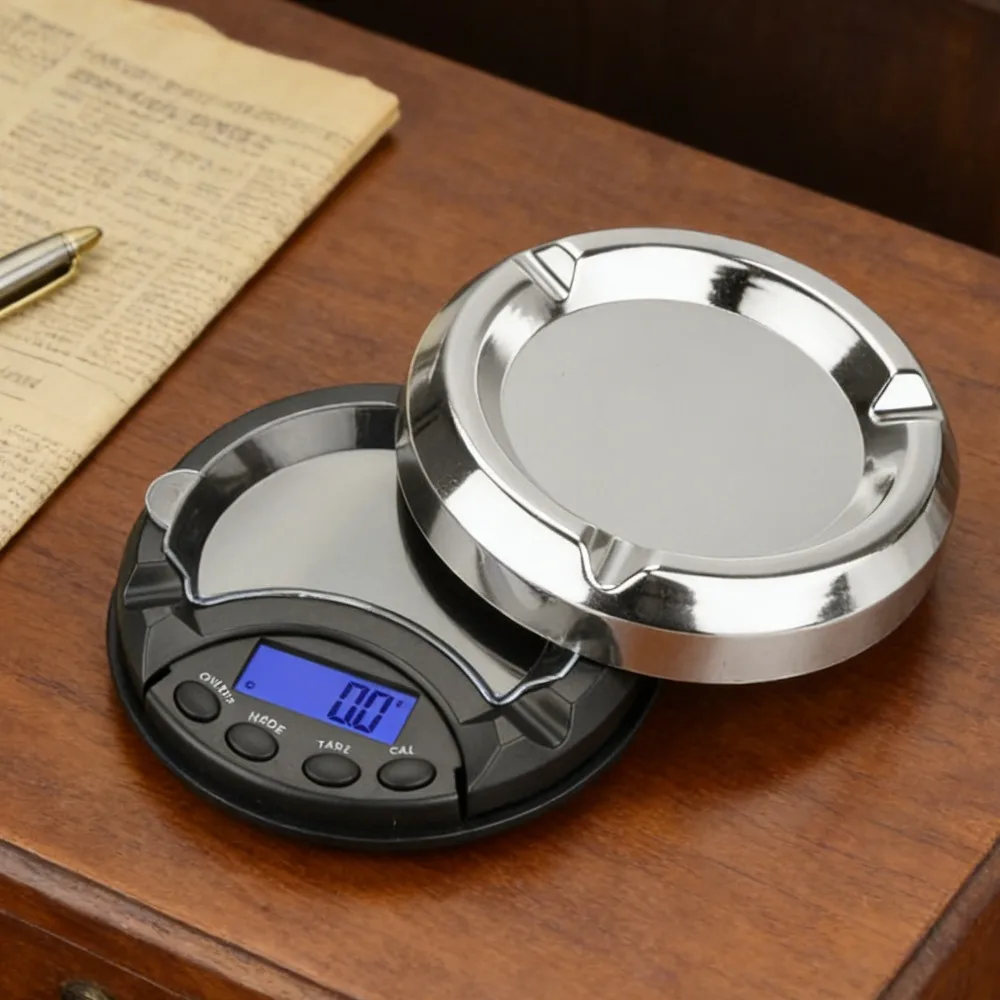 Portable 200g 0.01g High Precision Digital Scale Mini Ashtray Shaped Electronic Pocket Scale For Jewelry Gold Tea Kitchen Use
Portable 200g 0.01g High Precision Digital Scale Mini Ashtray Shaped Electronic Pocket Scale For Jewelry Gold Tea Kitchen Use