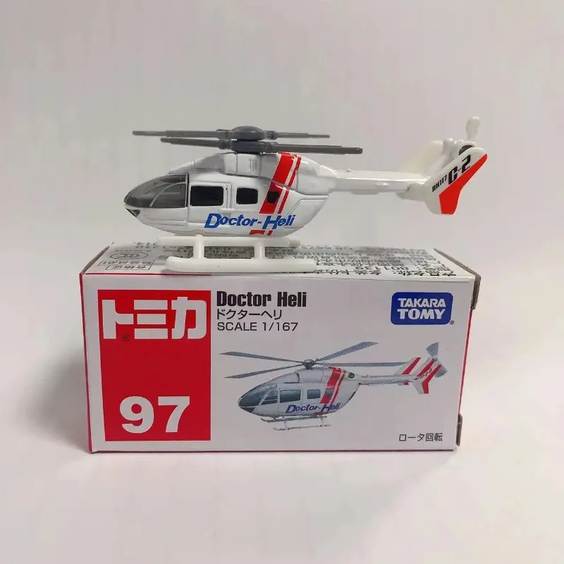 TOMY Tomica, ограниченная серия, красный, белый цвет, коробка, игрушечный автомобиль из сплава, модель 97, аварийный вертолет, подарок
TOMY Tomica, ограниченная серия, красный, белый цвет, коробка, игрушечный автомобиль из сплава, модель 97, аварийный вертолет, подарок