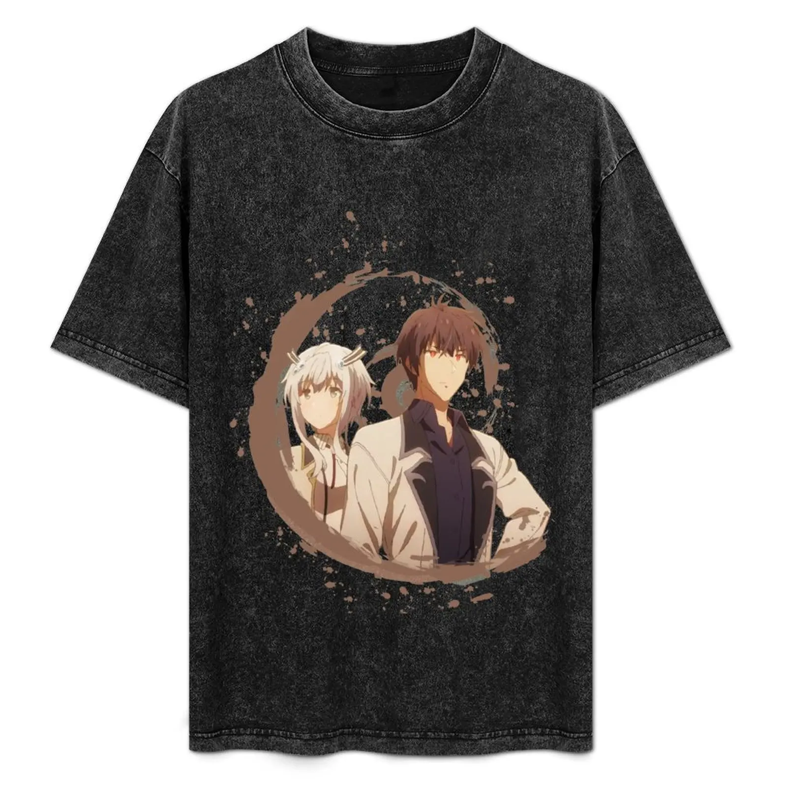 The Misfit Of Demon King Academy - Anos Voldigoad, Sasha Necron, Misha Necron T-Shirt All Match Print Short Sleeve Top
The Misfit Of Demon King Academy - Anos Voldigoad, Sasha Necron, Misha Necron T-Shirt All Match Print Short Sleeve Top