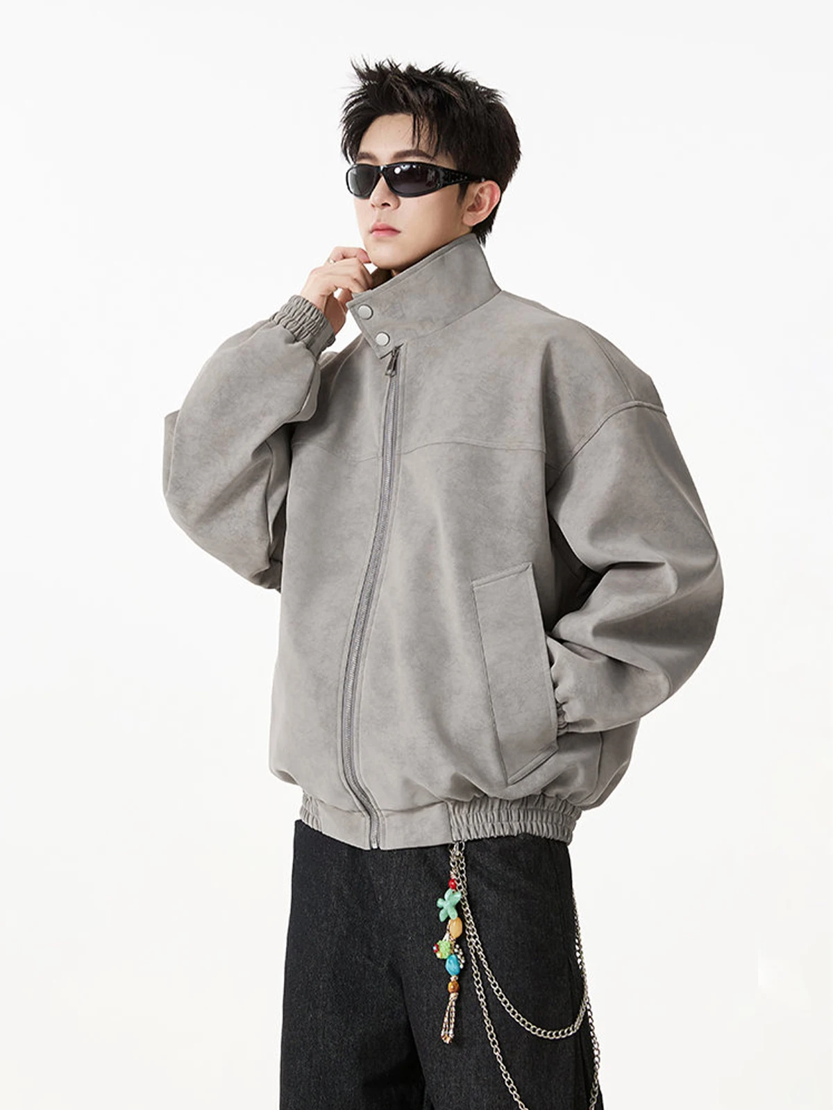 American Sle Loose Fit Leather Jaet Men's Trendy Brand Autumn New High Street Cool Haome Biker Coat Polyester Fiber
American Sle Loose Fit Leather Jaet Men's Trendy Brand Autumn New High Street Cool Haome Biker Coat Polyester Fiber