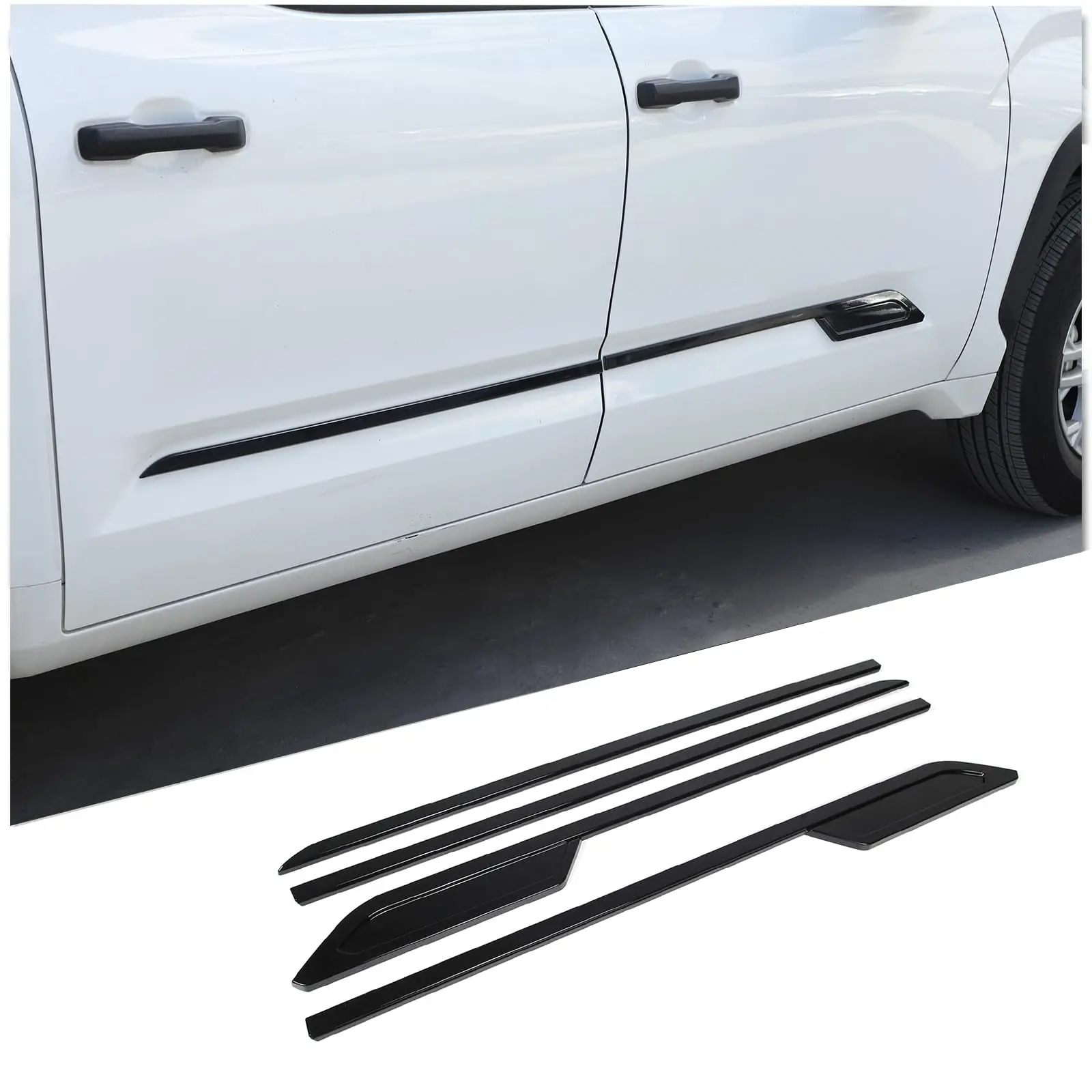 Car Side Body Molding Trim For Toyota Tundra 2022-2026 ABS Door Decorative Strip Scratch Resistant 4pcs Carbon Fiber
Car Side Body Molding Trim For Toyota Tundra 2022-2026 ABS Door Decorative Strip Scratch Resistant 4pcs Carbon Fiber