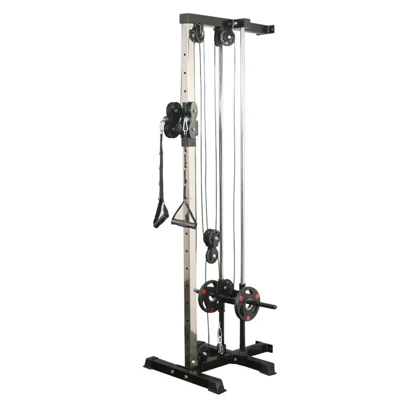 Adjustable Double Pulley System Wall-mounted Pull-down Machine Single Cross Cable for Home Gym Fitness Training
Adjustable Double Pulley System Wall-mounted Pull-down Machine Single Cross Cable for Home Gym Fitness Training