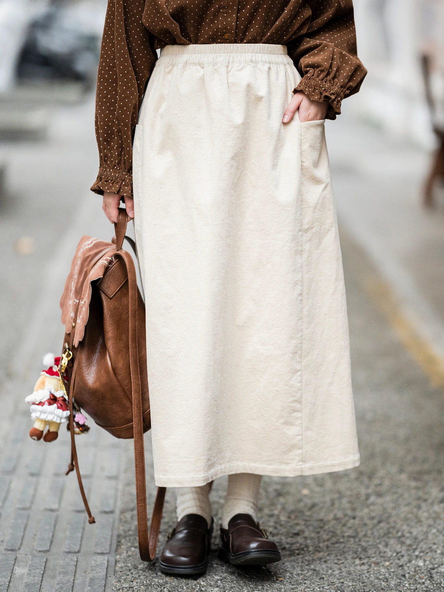 Autumn Winter Corduroy f Skirt Ivory White Versatile Artistic Sle Spring Autumn Summer Seasonal High Waist Cotton Blend ...
Autumn Winter Corduroy f Skirt Ivory White Versatile Artistic Sle Spring Autumn Summer Seasonal High Waist Cotton Blend ...