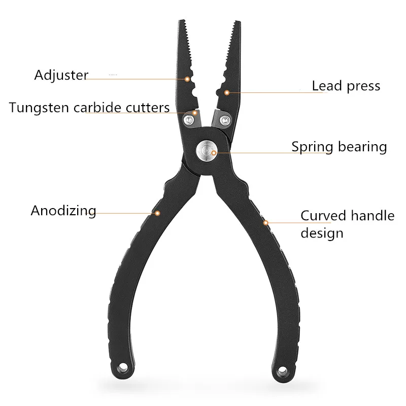 ABS Fishing Lip Clamp - Trigger-Release Fish Gripper with Ergonomic Handle for Bass/Trout
ABS Fishing Lip Clamp - Trigger-Release Fish Gripper with Ergonomic Handle for Bass/Trout